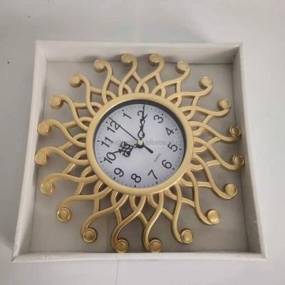 China CLASSIC European Design Round Antique Brass Decorative Wall Clock for sale