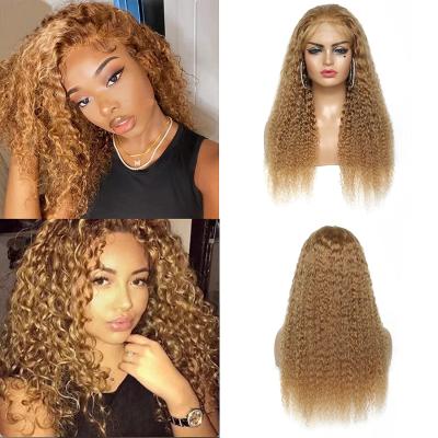 China Jerry Curl Goodluck Raw Indian Virgin Hair HD Curly Curly Lace Front Closure Human Hair Wig Women Wig Swiss Curly Lace Frontal Full Wig for sale