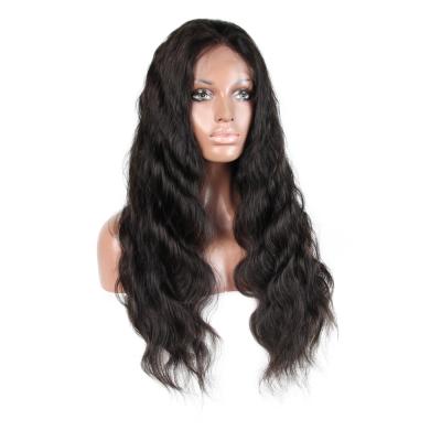 China Wholesale Deep Colored Natural 100% Brazilian Virgin Hair Good Luck Wave Good Luck Wave Full Lace Wigs Pre Plucked For Black Women for sale