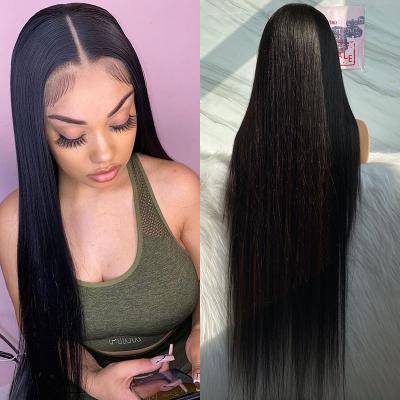 China Body Wave HD Full Lace Human Hair Wigs Brazilian Human Hair Wigs Deep Curly Frontal Virgin Wig For Black Women for sale