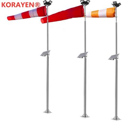 China Professional Windsock Custom Size 100% Polyester High Quality Wind Sock windsock cone Te koop