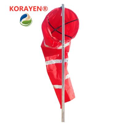 China China Factory Can Be Customized Wholesale Windsock With Orange/red/white Color windsocks airport windsock cone wind sock Te koop