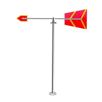 China Wind Speed Wind Direction Measuring Instruments Metal Wind Vane for sale