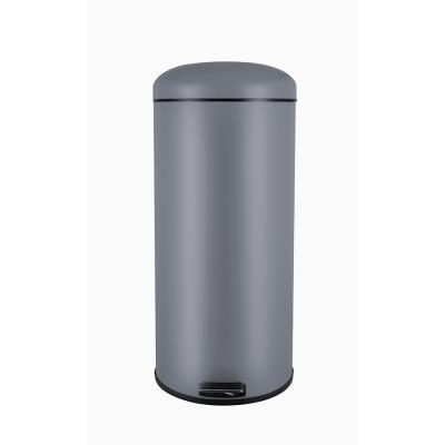 China Custom Two Compartment Sustainable High Quality Promotional Touch Free Pedal Trash Bin for sale