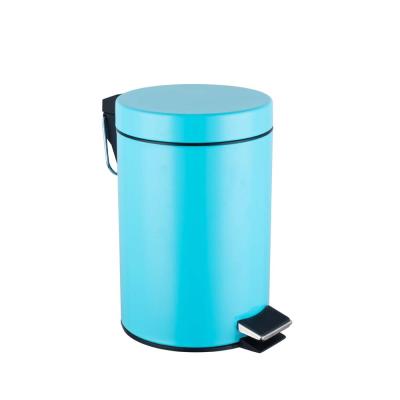 China China Manufacturer Small 5L Stainless Steel Sustainable Pedal Trash Can For Bedroom for sale