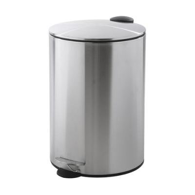 China China Sustainable Supplier Hot Sale Home Use 3L Recyclable White Slim Round Waste Pedal Bin for sale