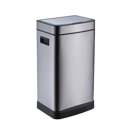 China High Grade 30L Rectangle Baler Sustainable Large Size Garbage Bin Recycle Bin With Baler for sale