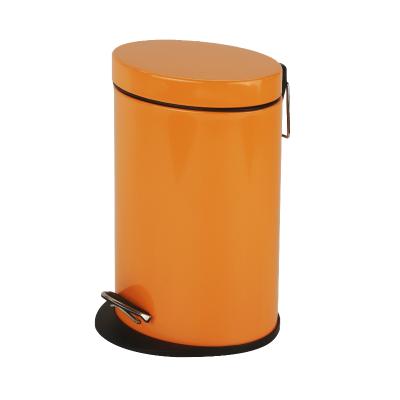 China 2021 Sustainable New Design And Fashionable Oval Pedal Bin Can Be Customized for sale