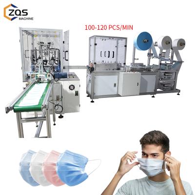 China Full Automatic Factory Servo 6 Roller 4 Ultrasound Face Mask Machine Disposable Surgical Mask 1+1 9 Making Machine for sale