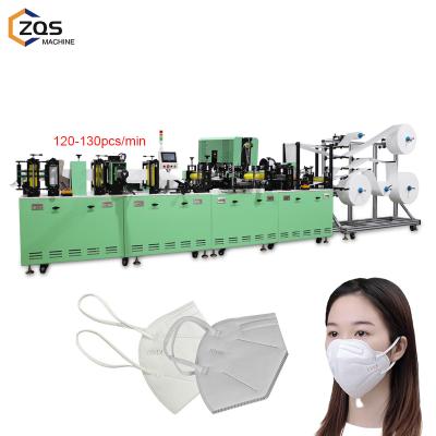 China High quality stability in stock fast delivery KN95 customized brand logo N95 2D facemask folding sharpening production machine for sale