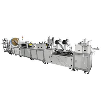 China High quality high production efficiency 3 fish mask machine with KF94 sponge strip and puncher breath valve fish facemask making machine for sale