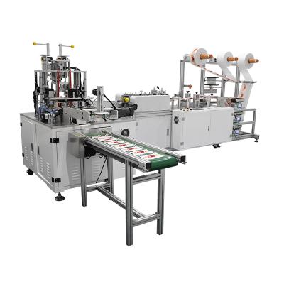 China High production efficiency factory price facemask machine 3ply position facemask maker full automatic surgical mask positioning machine 1+1 for sale