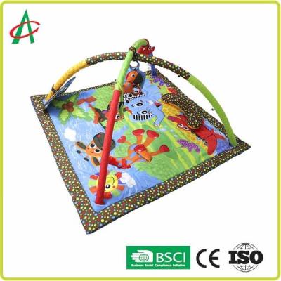 China 90cm Infant Activity Play Mat Polyester Fabric Easily Folds For Carry for sale