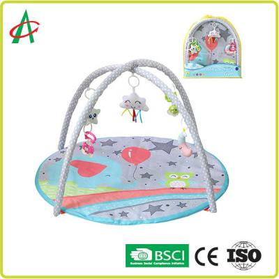 China 85cmx54cm Washable Baby Play Mat With Toddler Soothe Toy for sale