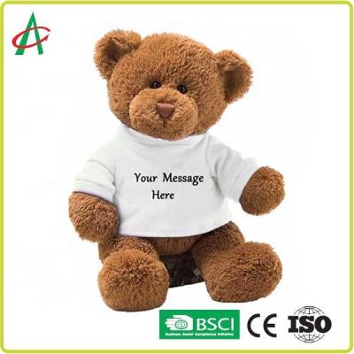 China De Gevulde Dieren van CPSC Douane, OEM 8 Duim Teddy Bear Te koop