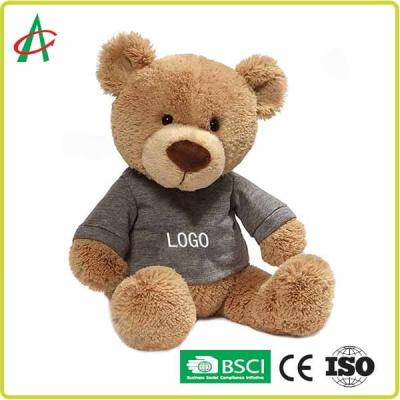 China Super Zachte ASTM-Pluche Teddy Bear 15cm 20cm 25cm met Aangepast Embleem Te koop