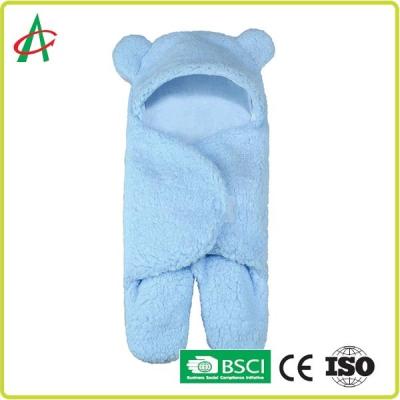 China H55cm Fluffy Infant Sleeping Bag Ultra Soft Multi Functional for sale