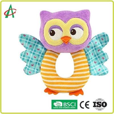 China Owl Soft Rattle Toys For Babies for sale