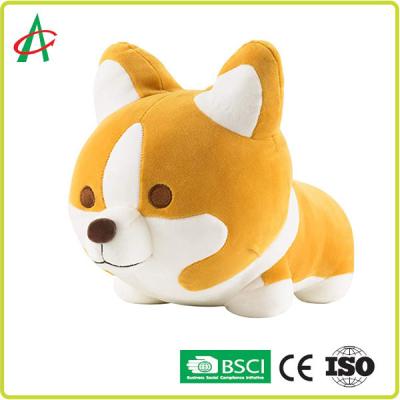 China ODM Shiba Inu Gevuld Stuk speelgoed, en71-1-2-3 Leuk Corgi Pluchehoofdkussen Te koop