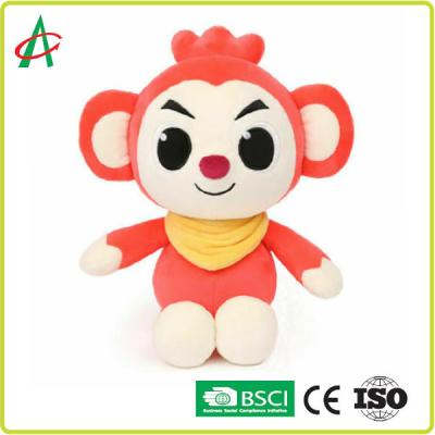 China OEM 8“ Speelgoed van de Baby het Dierlijke Pluche, Doll BSCI van de Aappluche certificaat Te koop