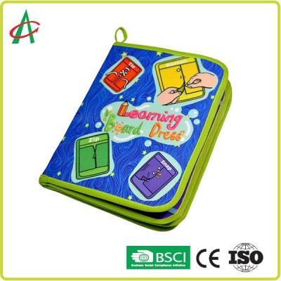 China 25cm Baby 3d Cloth Book , SNAS Animal Books For Preschoolers for sale