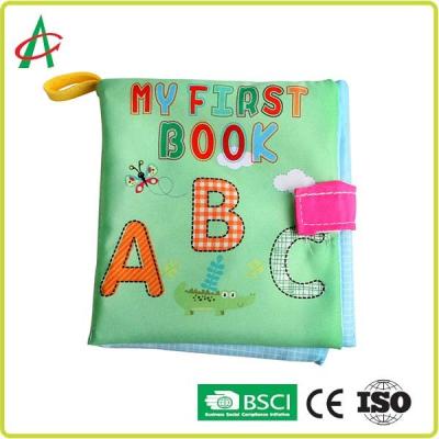 China CE Soft Books For Infants 21cm With Colorful Alphabet Print for sale