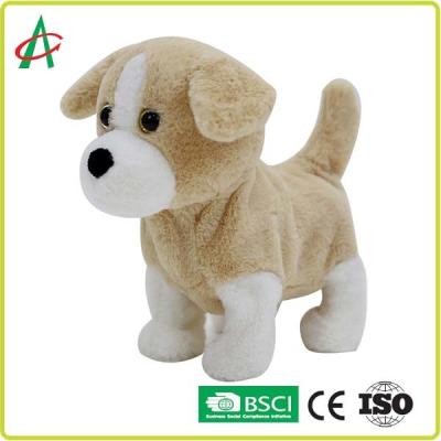 China 20cm Musical Puppy Soft Toy Sewing and handcraft for Newborn for sale