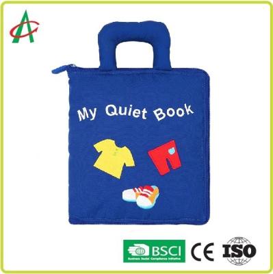 China preschool Soft Cloth Books , 20.5 cm Montessori Books For Babies for sale