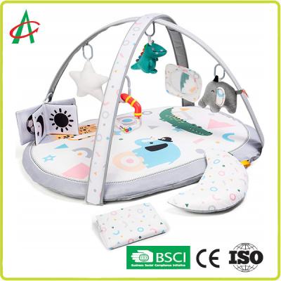 China Angelber CPSC Newborn Baby Play Mat With Ball Pit And Cloth Book for sale