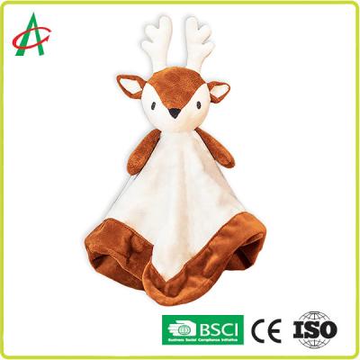 China AZO Free 10 Inches Baby Appease Towel With Stuffed Toy for sale