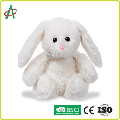 China CE Custom White Bunny Stuffed Toy 10 Inches For Babies for sale