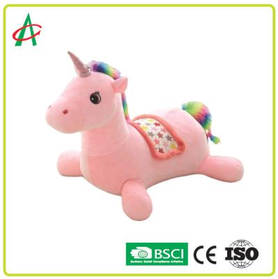 China BSCI BPA Vrij Wasbaar Unicorn Plush Toys Pillows Te koop