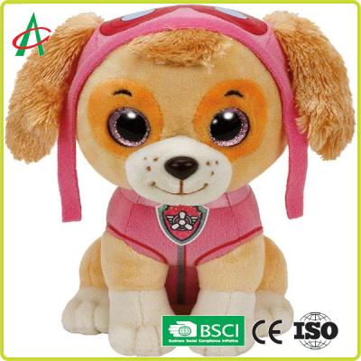 China Het Stuk speelgoed van Crystal Ultra Soft Puppy Plush van de Kinderen van SNAS 10in Te koop