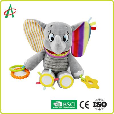 China BPA Free Elephant Stuffed Animal For Baby Shower for sale