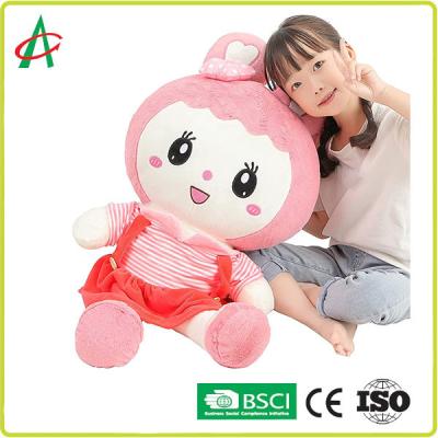 China ISO9001 ASTM 40'' Nontoxic Cute Rabbit Plush Pillow for sale