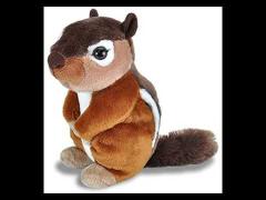 8‘‘ Soft Cute Loving Gifted Stuffed Animal Chipmunk Plush Toy