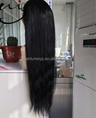 China Full Body Wave 100% Brazilian Hair Lace Wig For Black Women, Free Lace Wig Samples, Full Hair Lace Wig With Baby Hair for sale