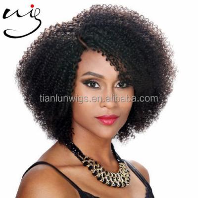 China Silky Straight Wave 9A Grade Peruvian Virgin Hair Beauty Natural Afro Curly Full Lace Wigs Good Quality Full Wigs For African Black Women for sale