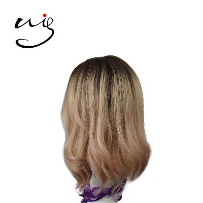 China Unique Big Curl Design Top Quality Human Hair Lace Front Wigs Braided for sale