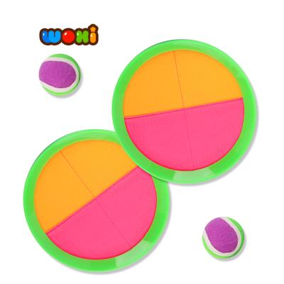 China Pink Outdoor Game Orange and Pop Hook Ball Game Hand Hook Ball Toss and Hook Ball Set for sale