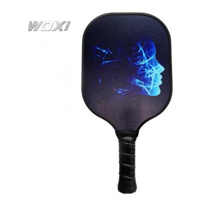 China Outdoor Game Pickleball Paddle Carbon Fiber Pickleball Beach Racket for sale