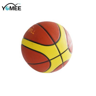 China Custom Size 7 Rubber Custom Rubber Basketball for sale