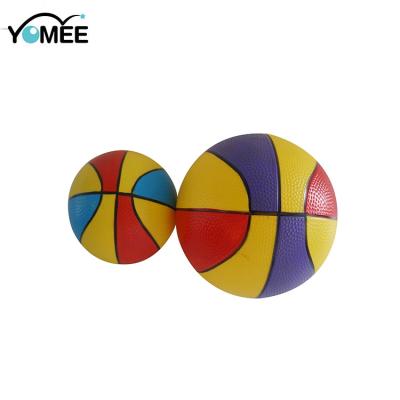 China Toy Good Quality Cheap Hot Sale Wholesale Inflatable Ball Small Toy Ball 15cm PVC Inflatable Basketball For Kids for sale