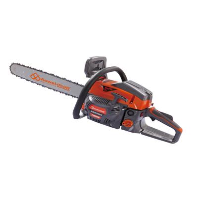 China 2-Stroke 56.3cc Chinese Gas 2.2kw Chainsaw Heavy Duty Chainsaw for sale