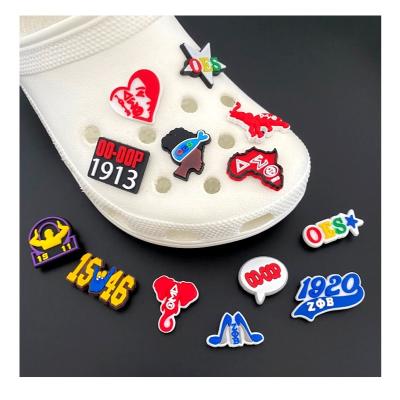 China Clog Charm Wholesale New Croc Charms Soft Custom PVC Croc Shoe Charms Wholesale Bulk Seller for sale