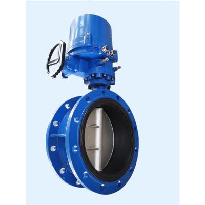 China Electric IRRIGATION AND CONSTRUCTION Butterfly Valve Valve Flange Type With Different Types for sale