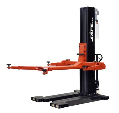 China Maintanence China Supplier One Auto Lift Hydraulic Single Post Car Lift With CE for sale