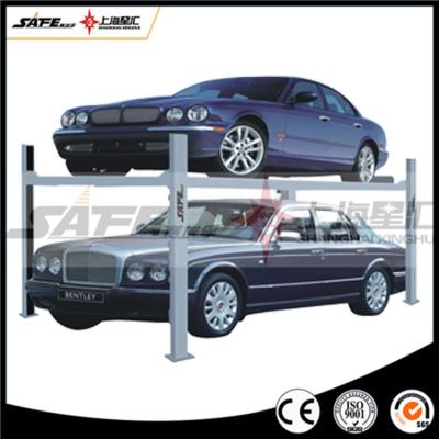 China Auto Maintanence 3.5T 4 POST CAR LIFT PARKING SYSTEM WITH CE for sale