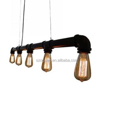 China Vintage E27 Retro Chandelier Industrial Antique Vintage Water Pendant Lamp For Restaurant for sale