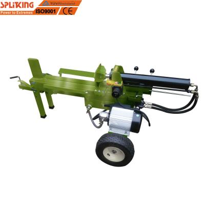 China 12 Ton Electric Hydraulic Splitter Timber OEM Available With 100V-230V 2350W Copper Motor for sale